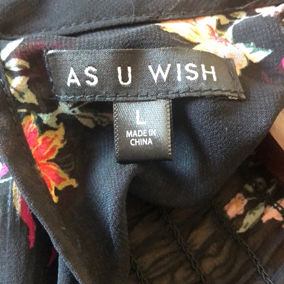 Floral Dress Size L - Picture 5 of 5